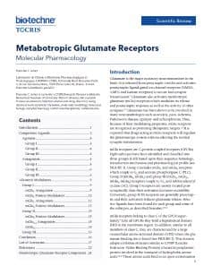 Metabotropic Glutamate Receptors Scientific Review