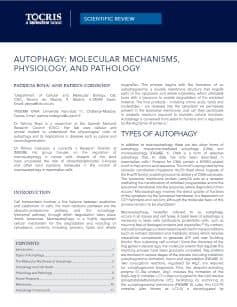 Autophagy Scientific Review