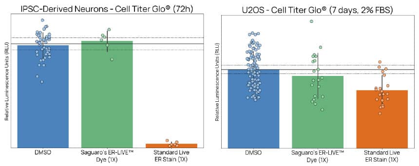 ER-LIVE™ preserves normal cell proliferation and viability, even in sensitive models ER-LIVE™ preserves normal cell proliferation and viability, even in sensitive models